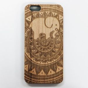 ivory ella [iPhone 6/6s] Engraved Bamboo Case
